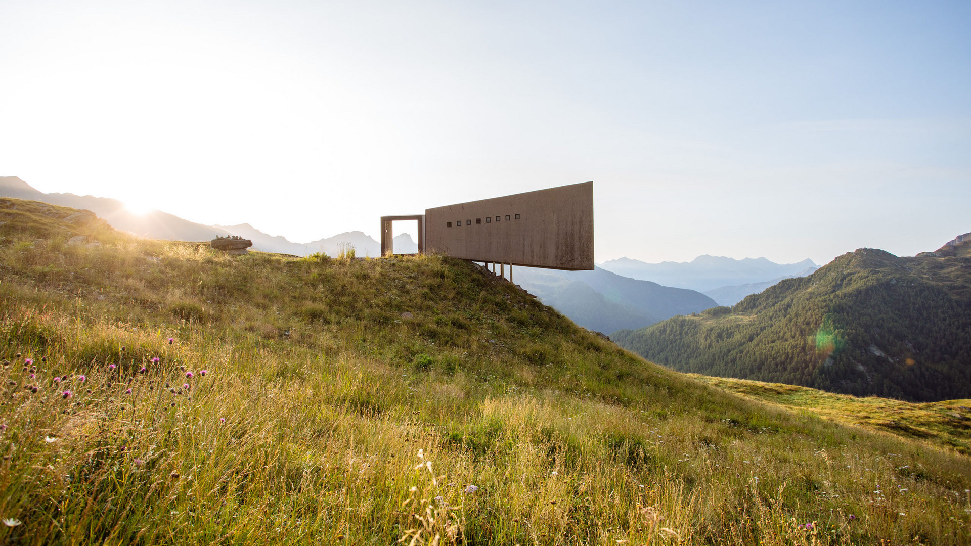 The idyllic Val Passiria/Passeiertal in South Tyrol The idyllic Val Passiria/Passeiertal in South Tyrol